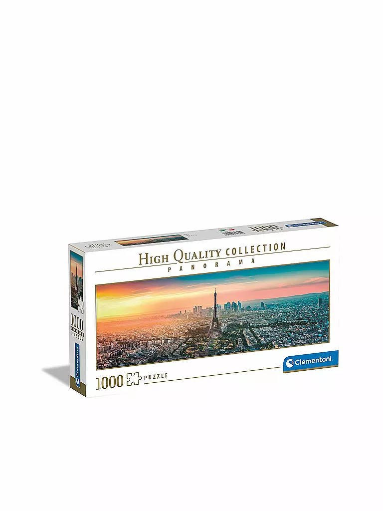CLEMENTONI | Puzzle - Panorama - Paris 1000 Teile | keine Farbe