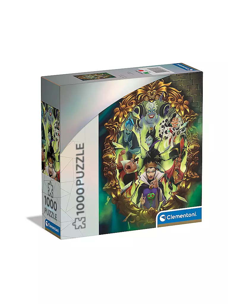 CLEMENTONI | Puzzle Disney 100 - Villains 1000 Teile | keine Farbe