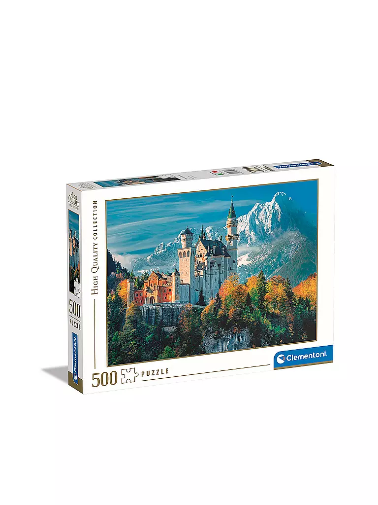 CLEMENTONI | Puzzle High Quality Collection - Neuschwanstein 500 Teile | keine Farbe
