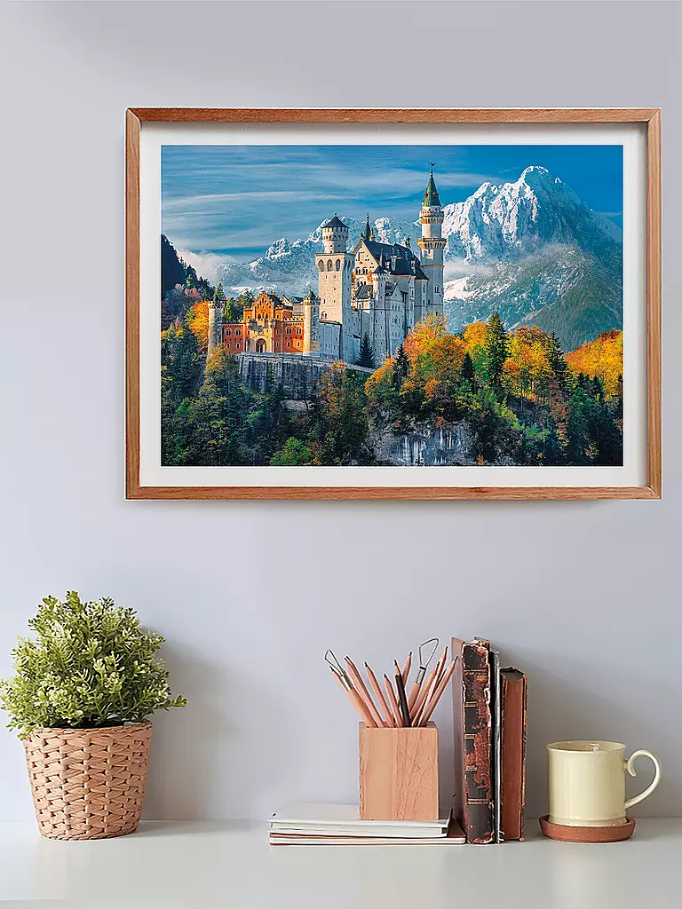 CLEMENTONI | Puzzle High Quality Collection - Neuschwanstein 500 Teile | keine Farbe