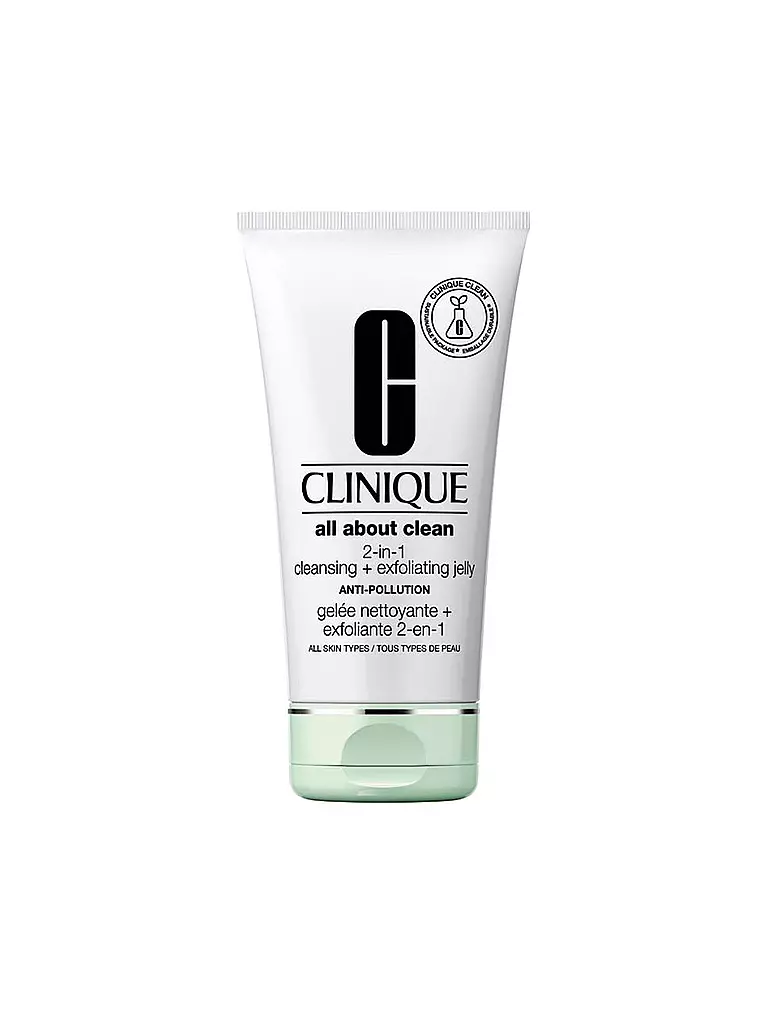 CLINIQUE | All About Clean 2-in-1 Cleansing + Exfoliating Jelly Anti-Pollution 150ml | keine Farbe