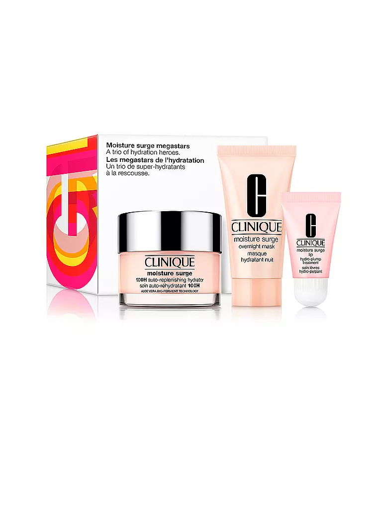 CLINIQUE | Geschenkset - MOISTURE SURGE MEGASTARS 50ml / 30ml / 7ml | keine Farbe