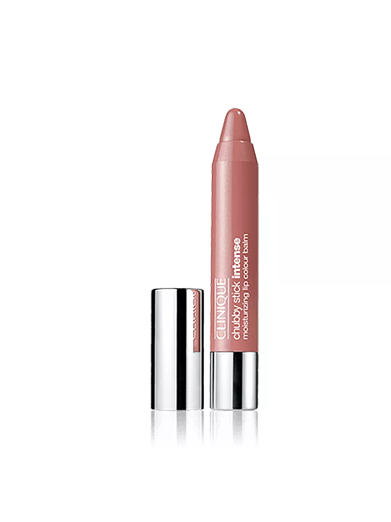 CLINIQUE | Lippenstift - 'Chubby Stick Intense Moisturizing Lip Color Balm (01 Curviest Carame) | rosa