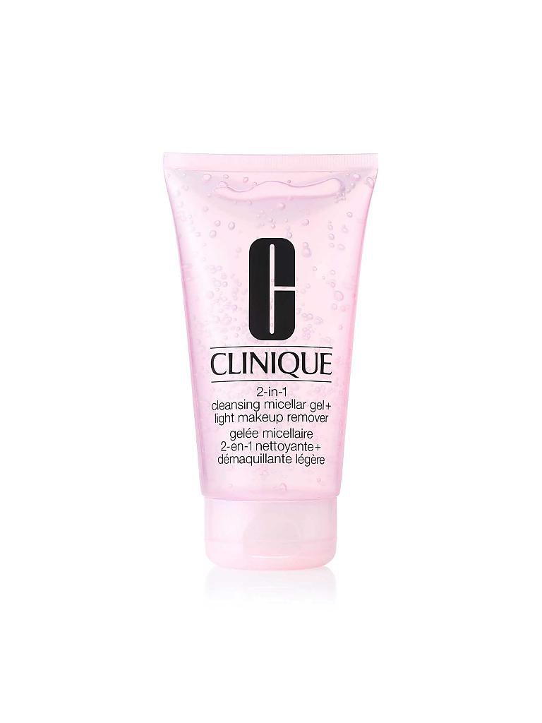 CLINIQUE | Reinigung - 2-in-1 Cleansing Micellar Gel and Light Makeup Remover 150ml | keine Farbe