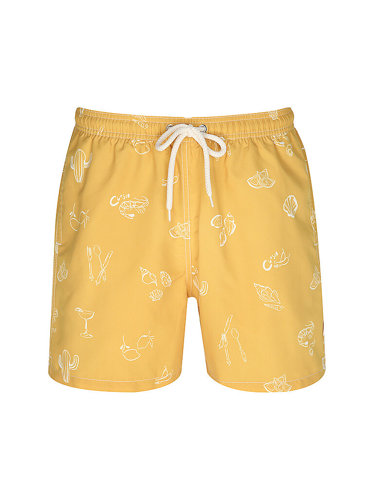 CLOSED Badeshorts gelb XL herren