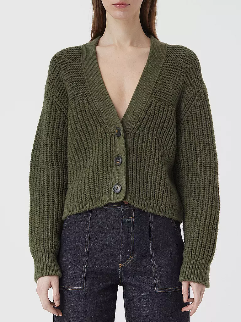 CLOSED | Cardigan | dunkelgrün