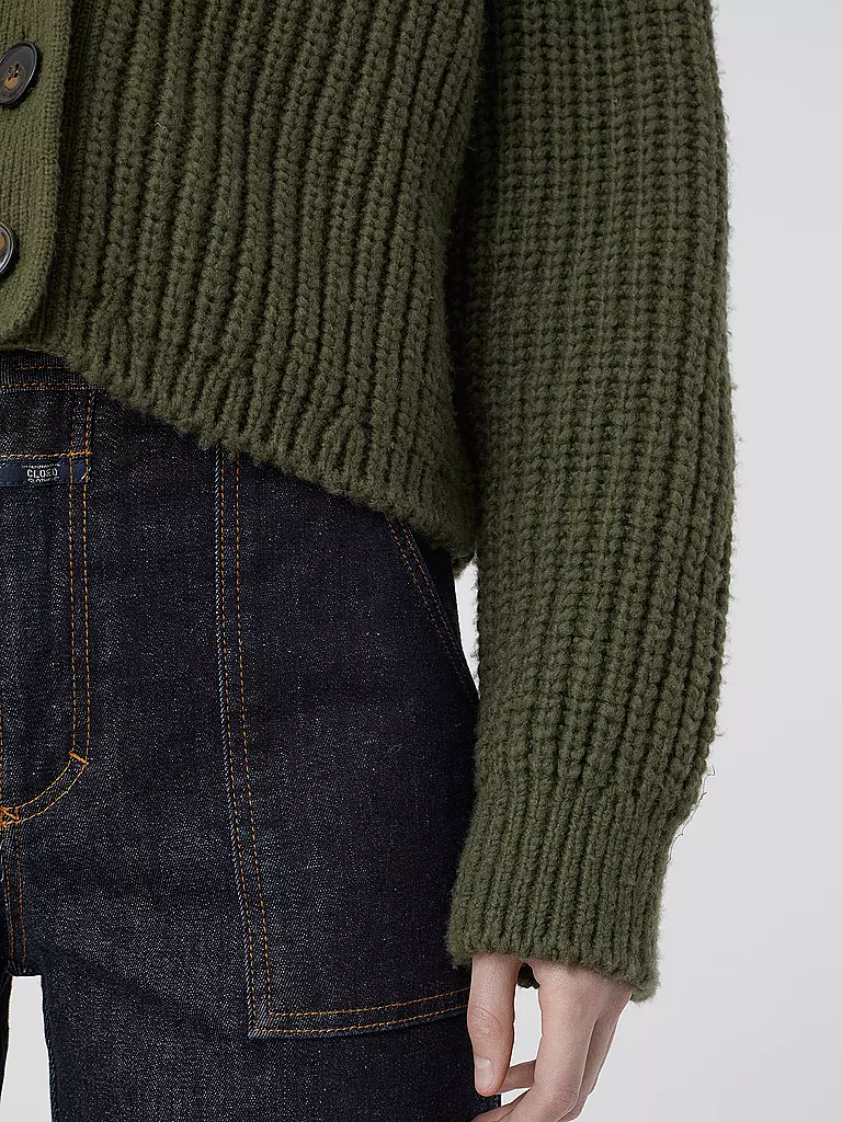 CLOSED | Cardigan | dunkelgrün