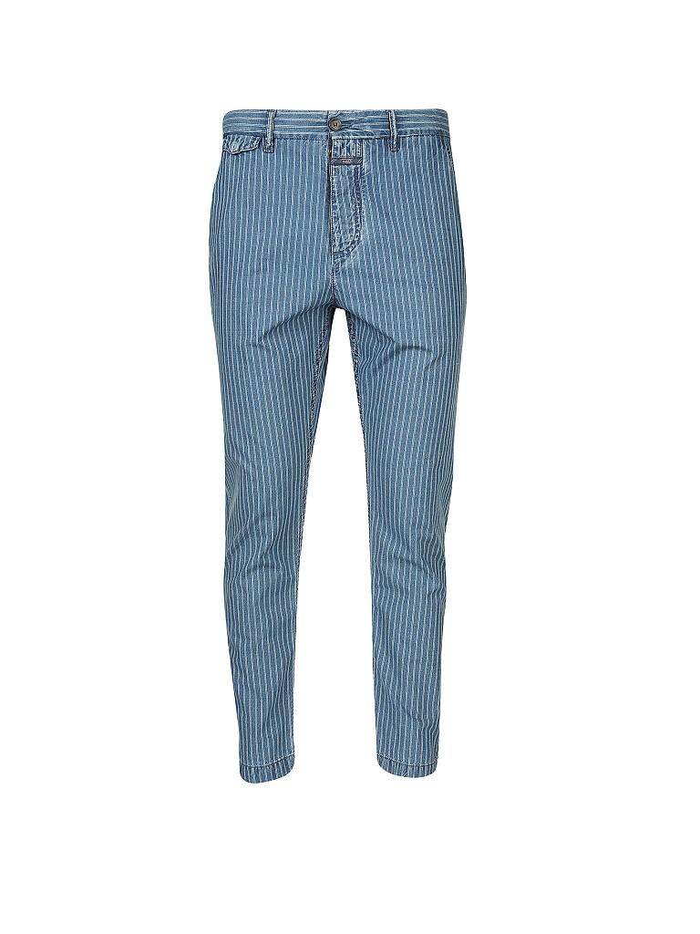 CLOSED | Chino Cropped Fit "Atelier" | blau