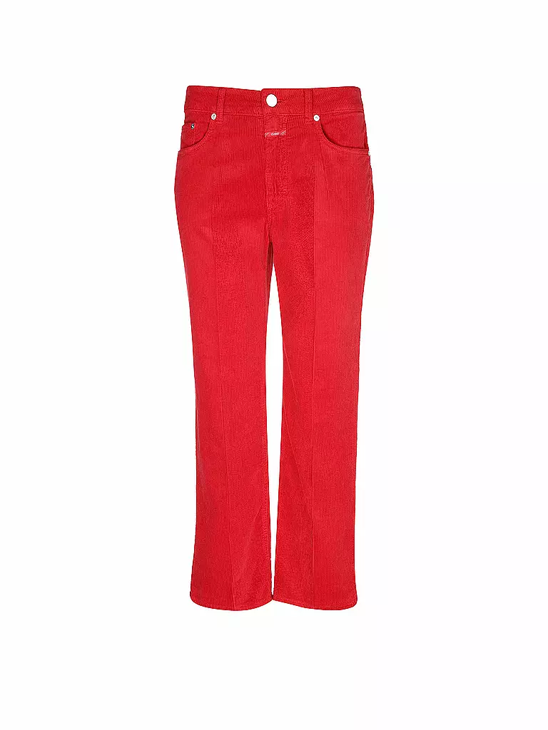 CLOSED | Cordhose Straight Fit 7/8 MILO | rot