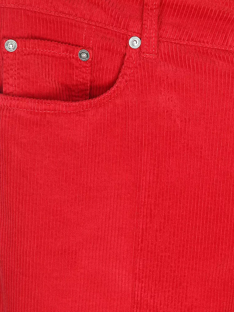 CLOSED | Cordhose Straight Fit 7/8 MILO | rot