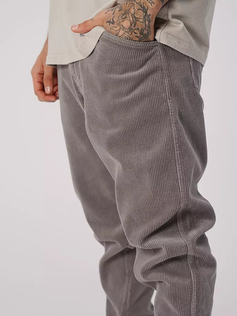 CLOSED | Cordhose Tapered Fit X-LENT | grau