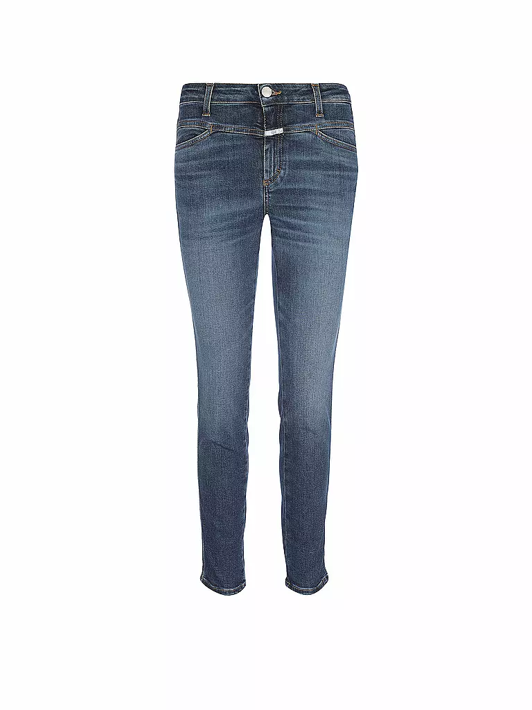 CLOSED | Highwaist Jeans Skinny Fit 7/8 Pusher | blau