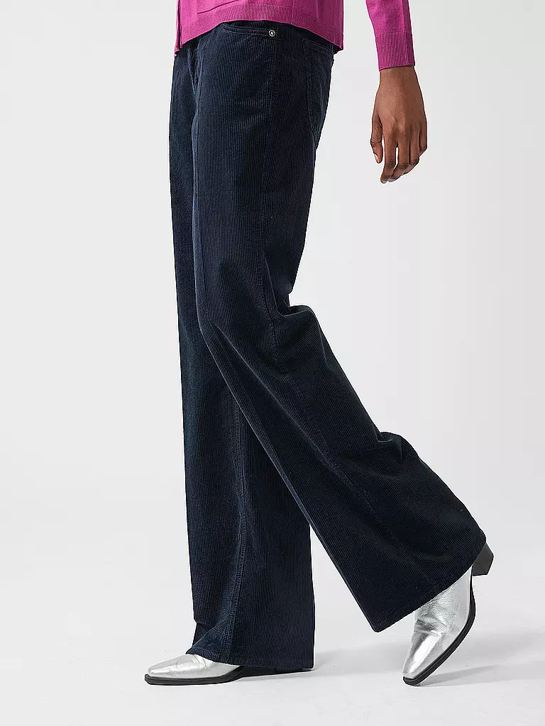 CLOSED | Hose Flared Fit GILLAN | dunkelblau