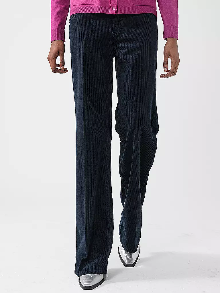 CLOSED | Hose Flared Fit GILLAN | dunkelblau