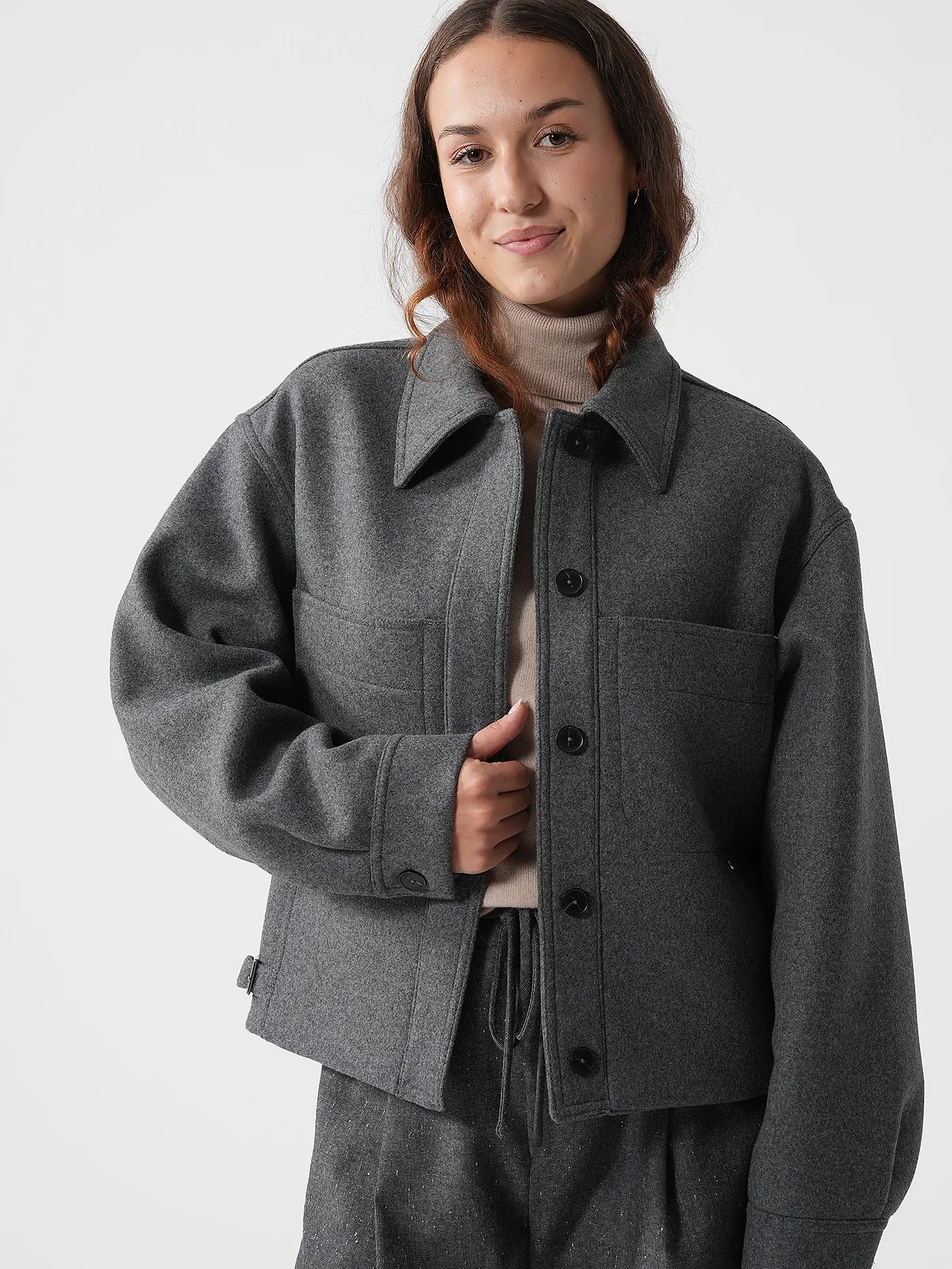 CLOSED | Jacke | grau