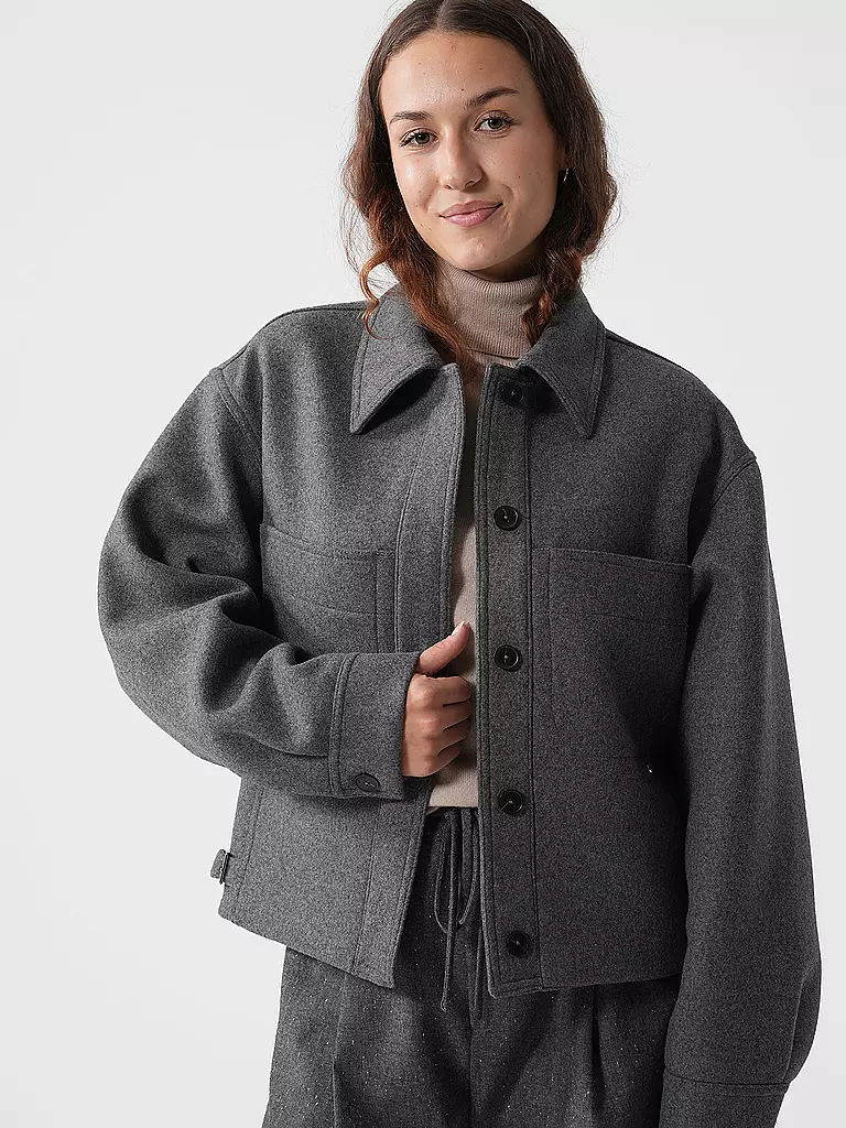 CLOSED | Jacke | grau