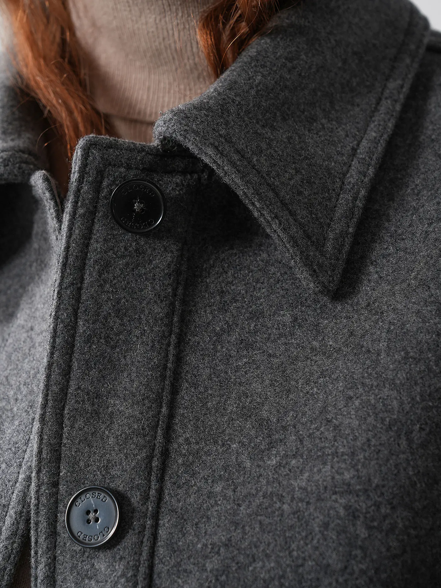 CLOSED | Jacke | grau