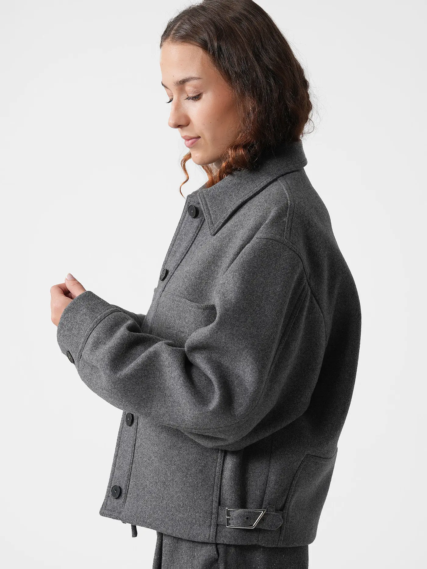CLOSED | Jacke | grau