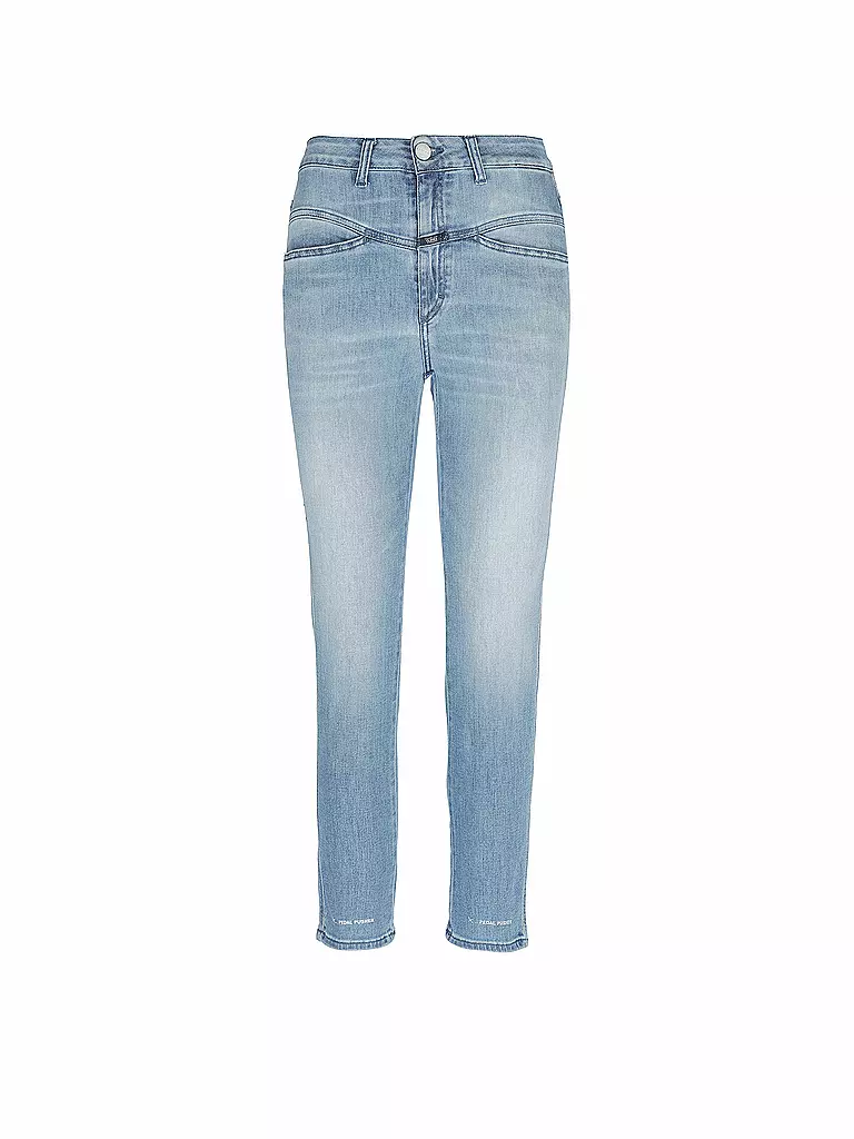 CLOSED | Jeans Mom Fit Pedal Puscher  | blau