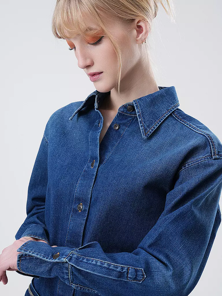 CLOSED | Jeansbluse | blau