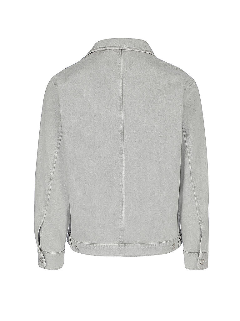 CLOSED | Jeansjacke - Worker Jacket | grau