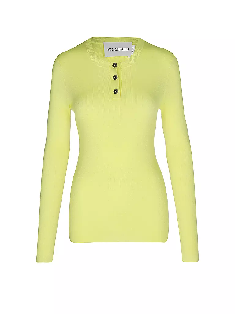 CLOSED | Langarmshirt  | gelb