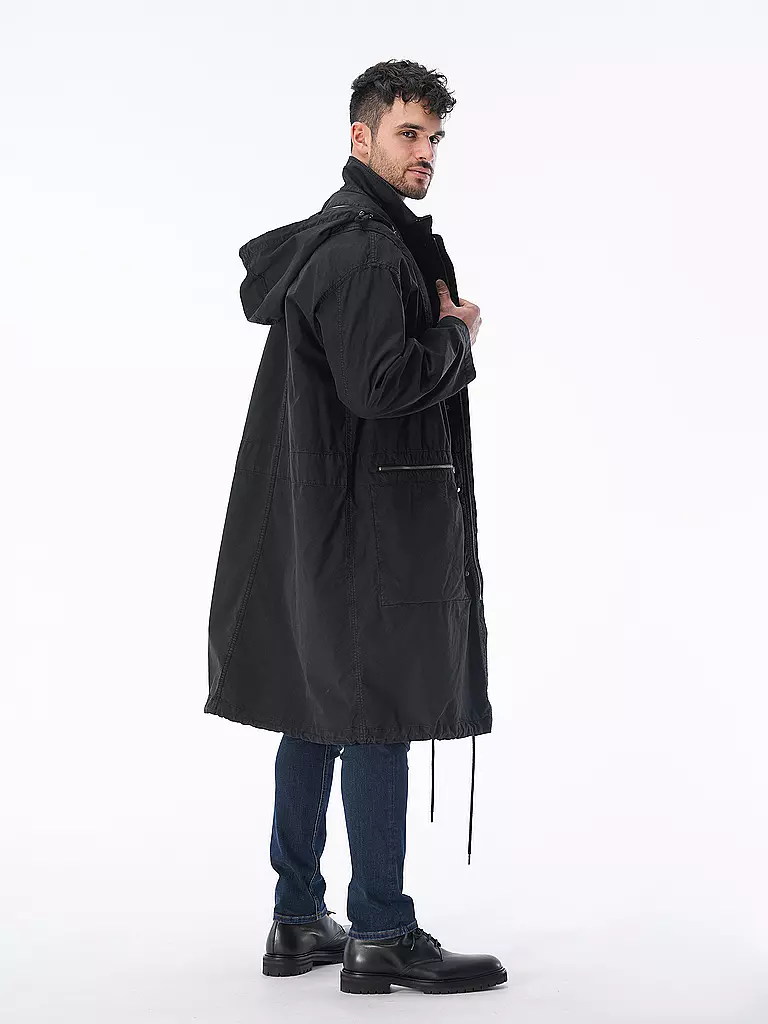 CLOSED | Parka Relaxed Fit | schwarz