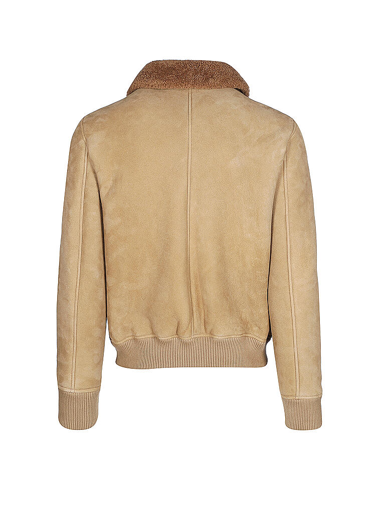 CLOSED | Shearling Bomber | braun