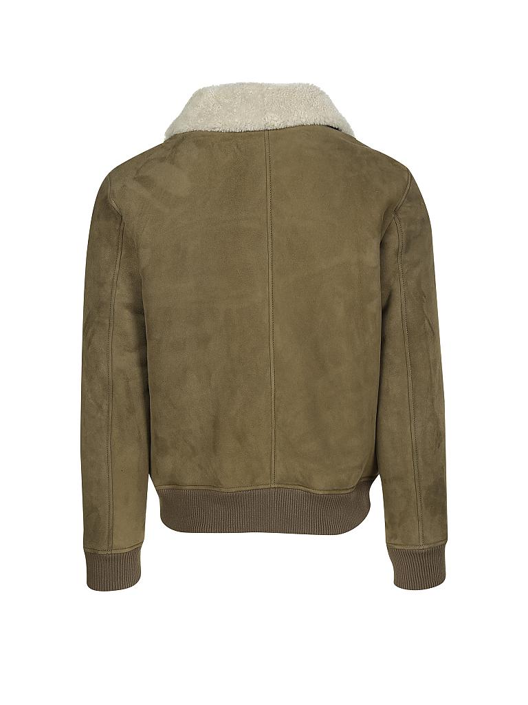 CLOSED | Shearling-Lederjacke  | 