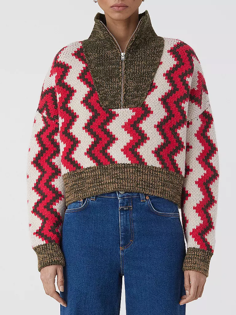 CLOSED | Troyer Pullover  | beere