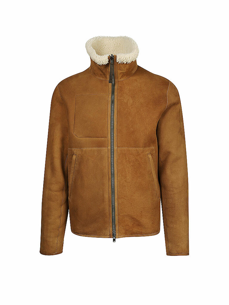 CLOSED | Wende Lederjacke - Lammfelljacke | 