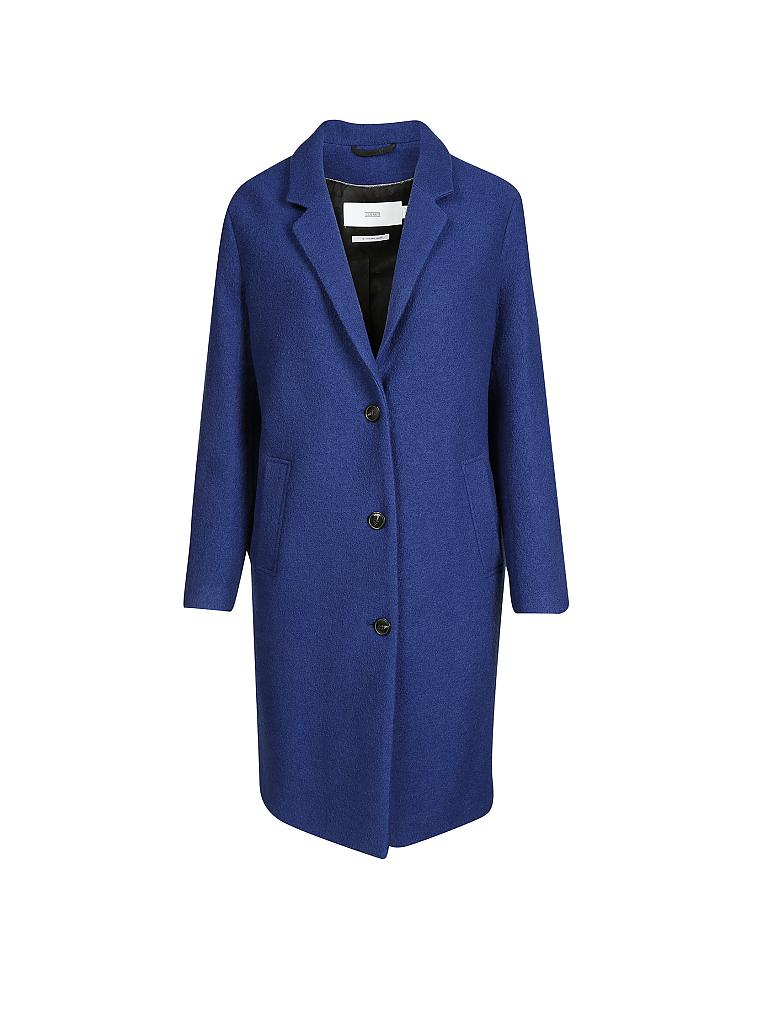 CLOSED | Wollmantel Oversized-Fit | blau