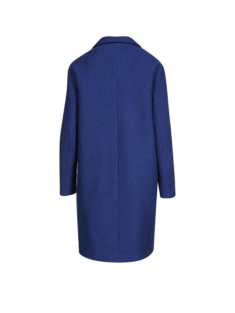 CLOSED | Wollmantel Oversized-Fit | blau