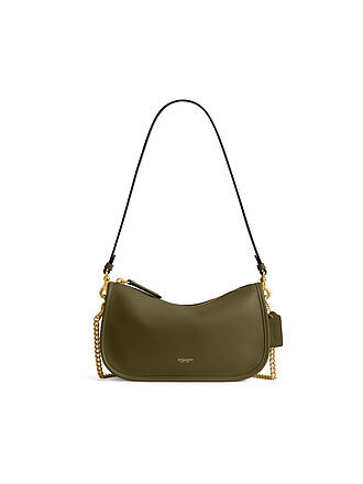 COACH | Ledertasche - Mini Bag WAVERLY b4/Muted Olive