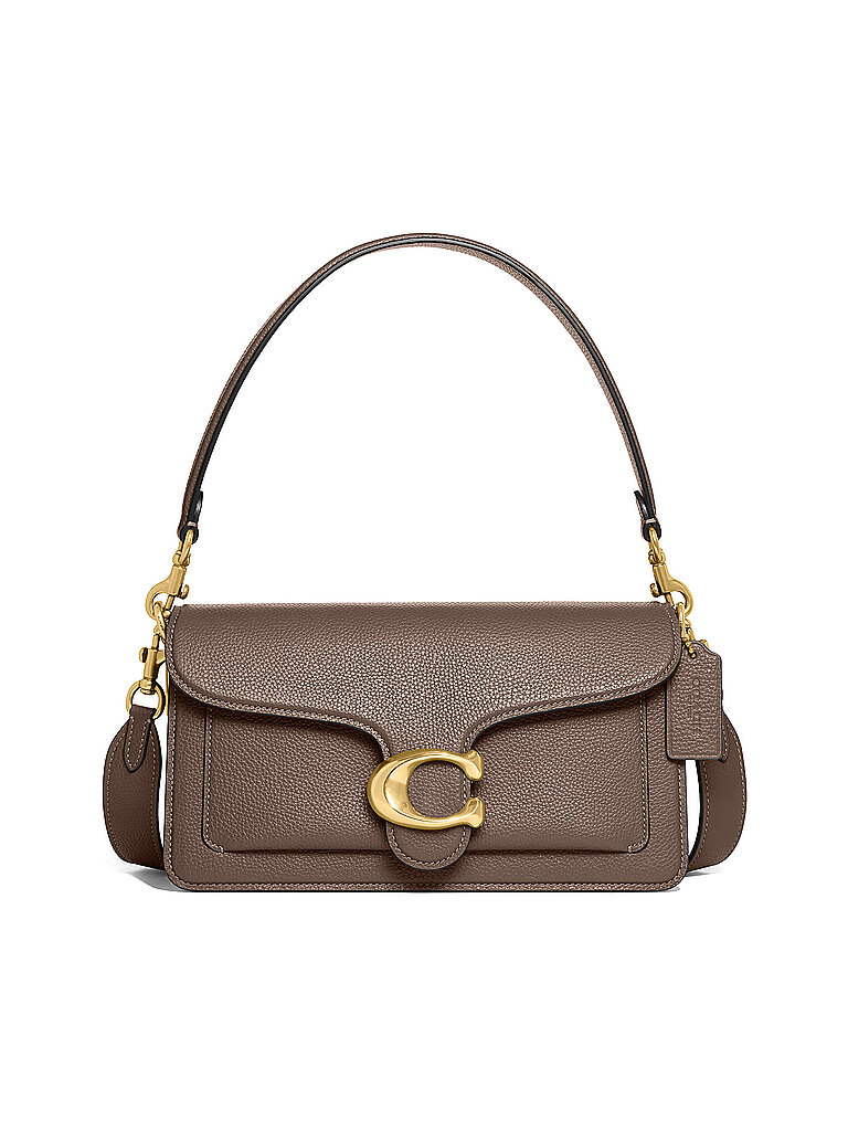 COACH Ledertasche - Umhängetasche TABBY 26 grau