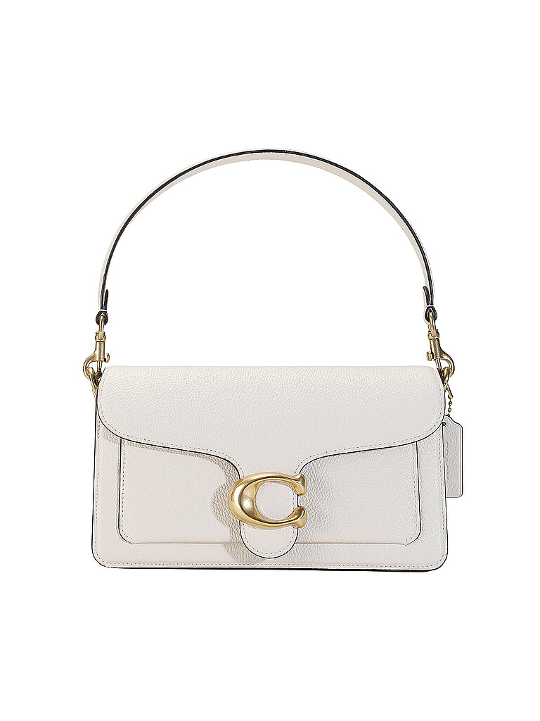 COACH Ledertasche - Umhängetasche TABBY 26 creme