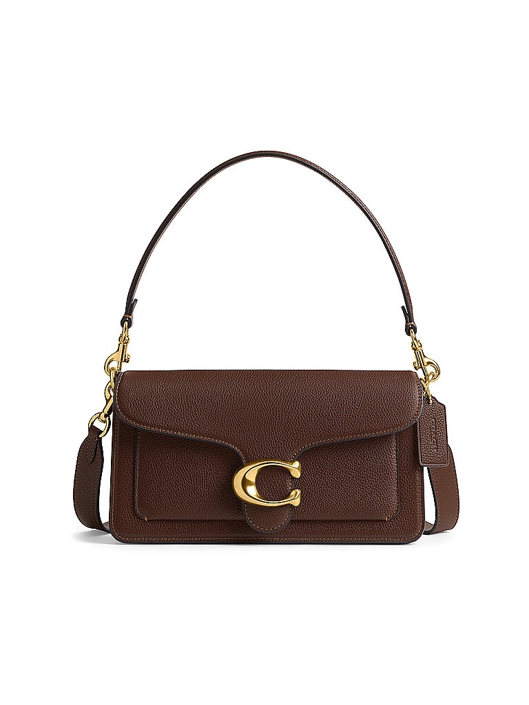 COACH Ledertasche - Umhängetasche TABBY 26 braun