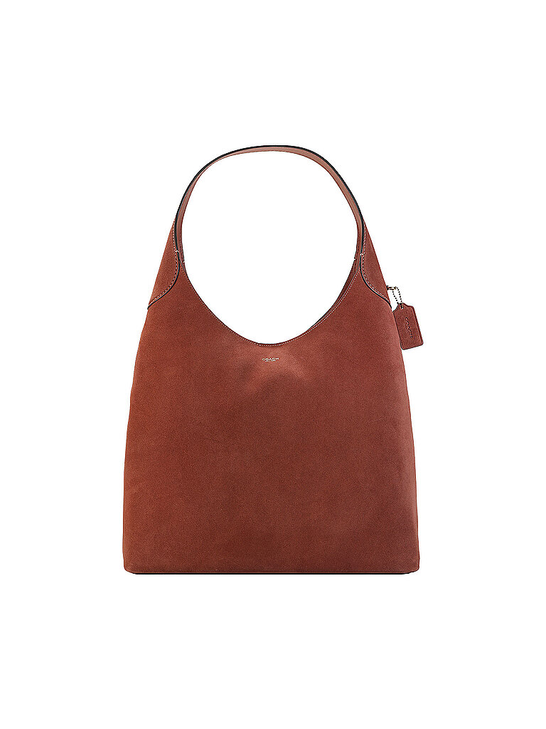 Ledertasche - Hobo Bag BROOKLYN 39 camel damen