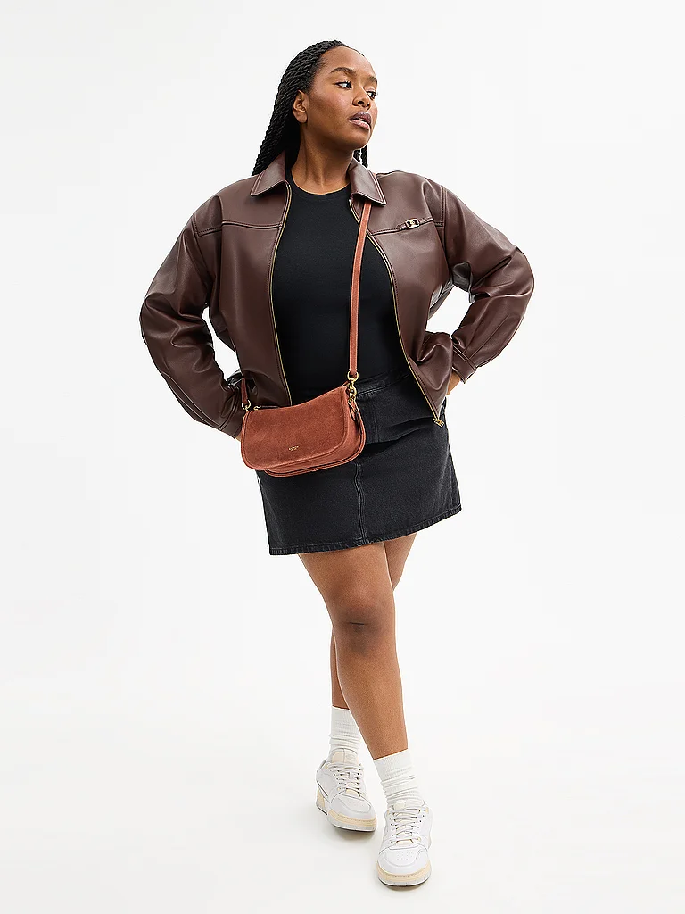 COACH Ledertasche - Umhängetasche WAVERLY camel damen 2