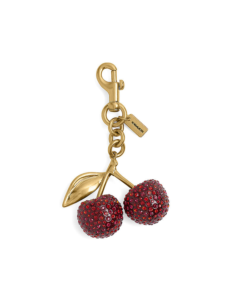 Taschenanhänger - Bag Charm Crystal Cherry rot damen