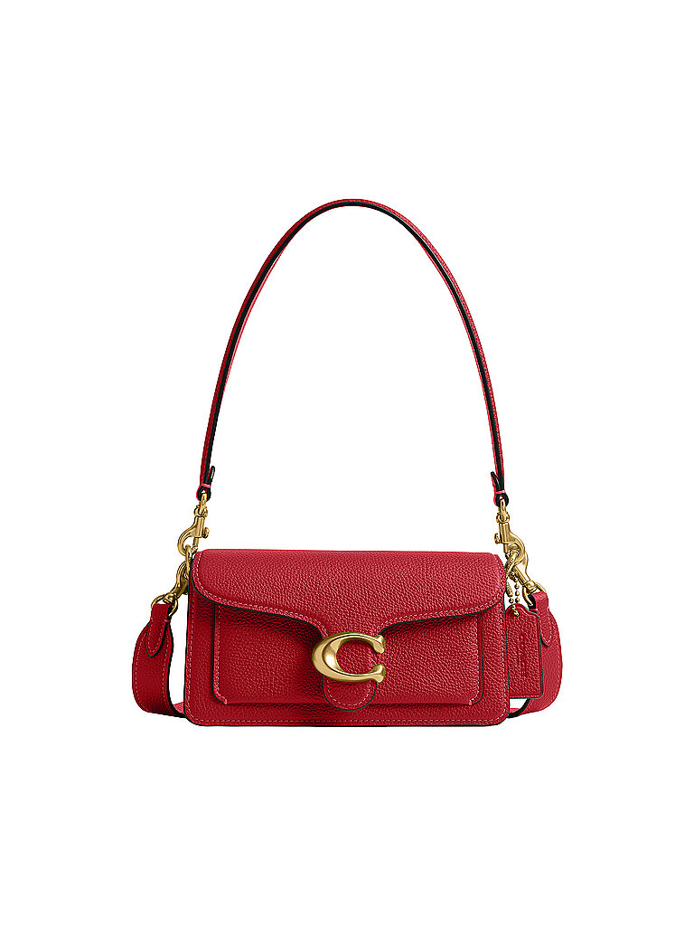 COACH 	 Ledertasche - Umhängetasche TABBY rot