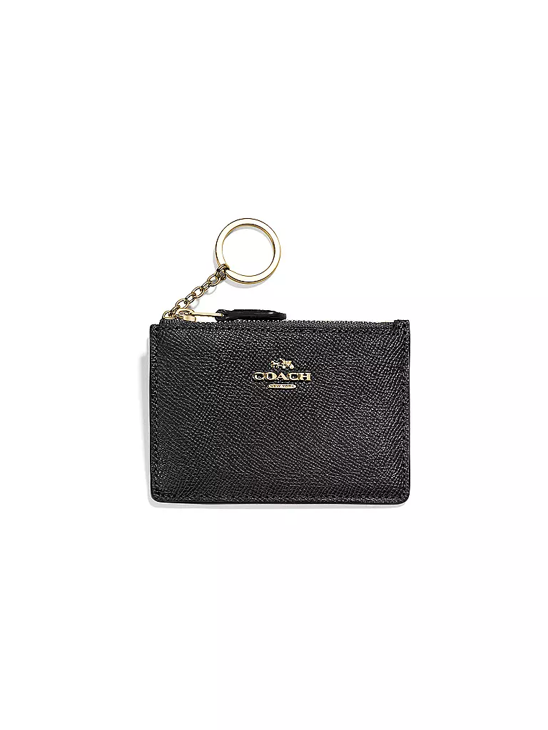 COACH | Geldbörse MINI ID SKINNY | schwarz