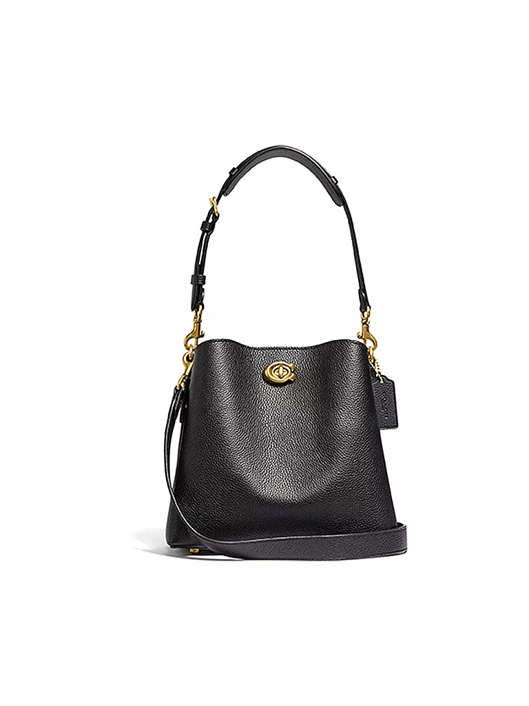 COACH | Ledertasche - Bucket Bag 21 | schwarz