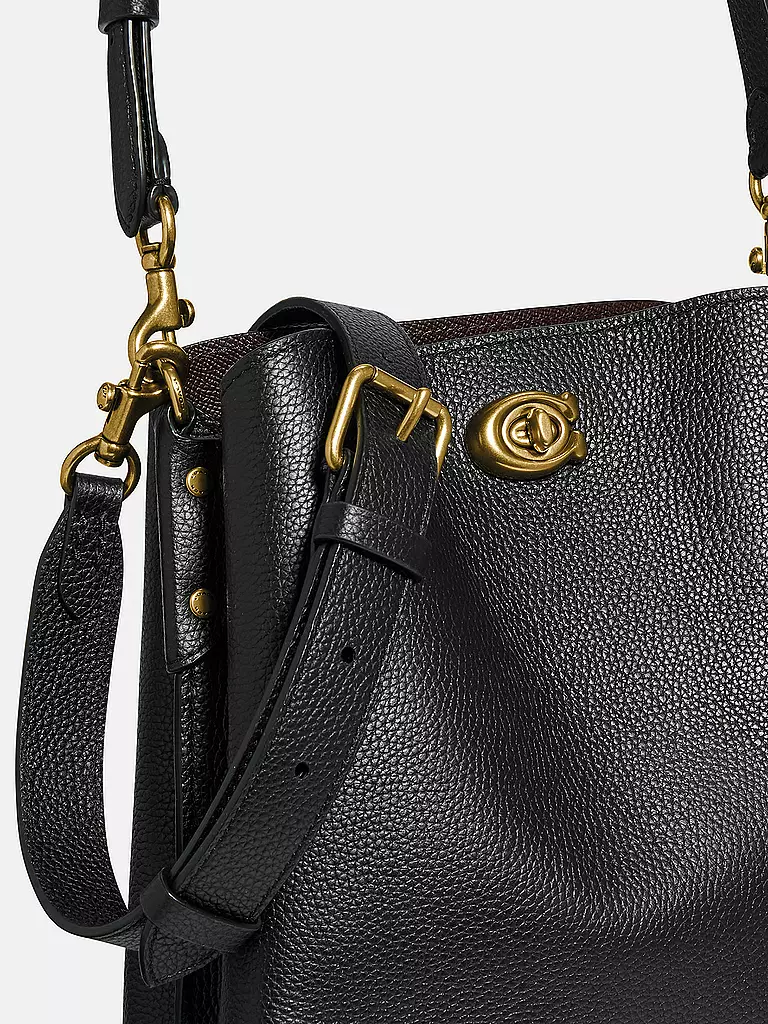 COACH | Ledertasche - Bucket Bag 21 | schwarz