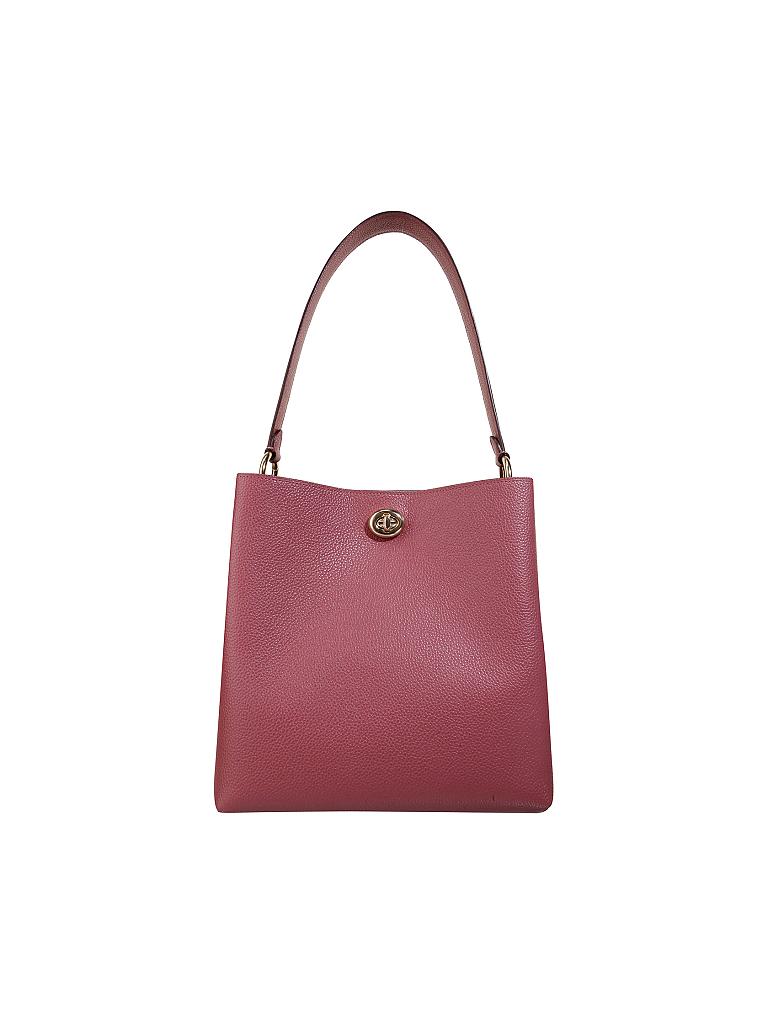 COACH | Ledertasche - Bucketbag "Charlie" | rosa