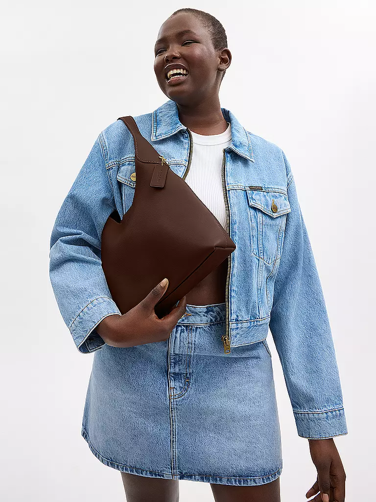 COACH | Ledertasche - Hobo Bag BROOKLYN 28 | braun