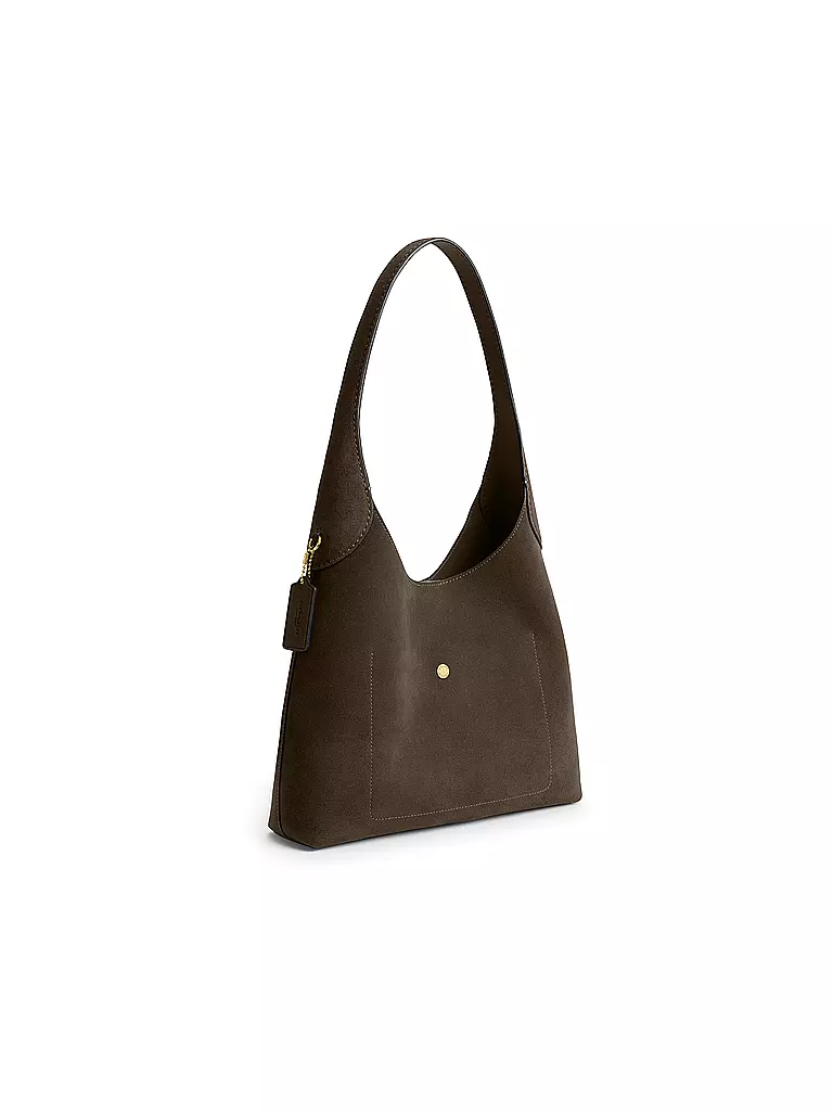 COACH | Ledertasche - Hobo Bag BROOKLYN 28 | olive