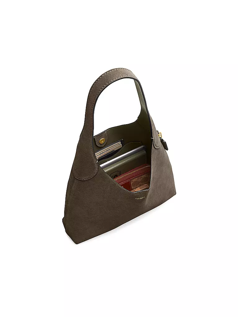 COACH | Ledertasche - Hobo Bag BROOKLYN 28 | olive