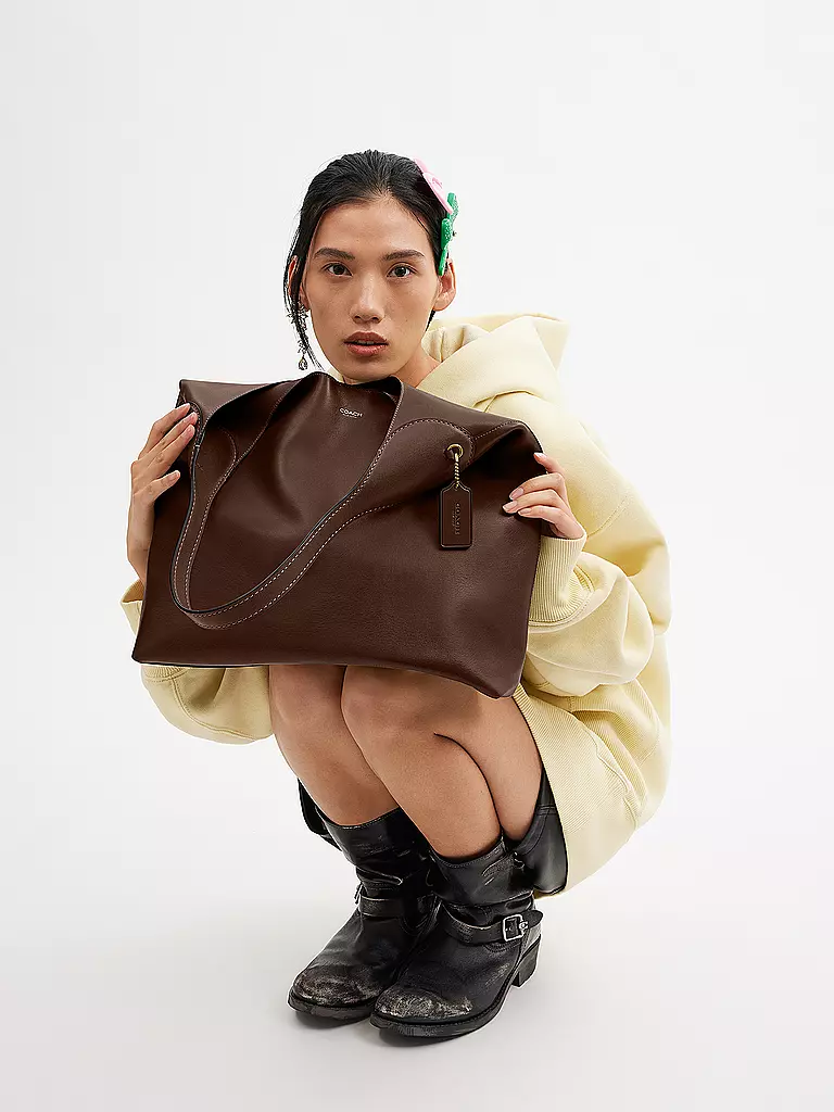 COACH | Ledertasche - Hobo Bag BROOKLYN 39 | braun
