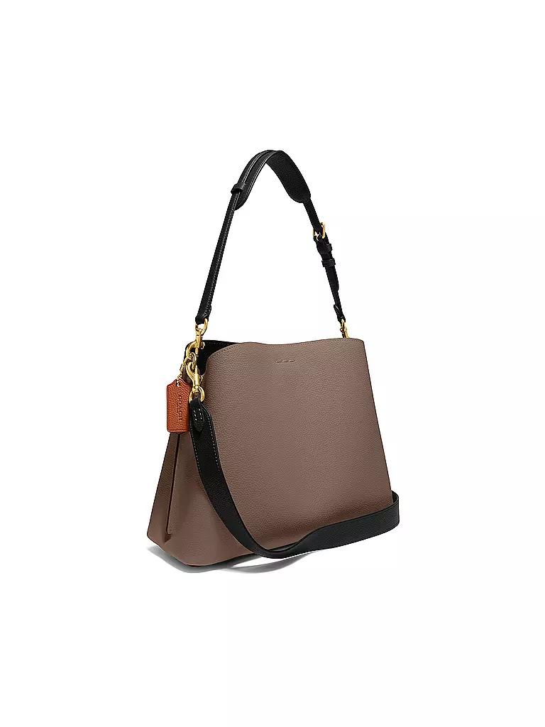 COACH | Ledertasche - Hobo Bag WILLOW | grau